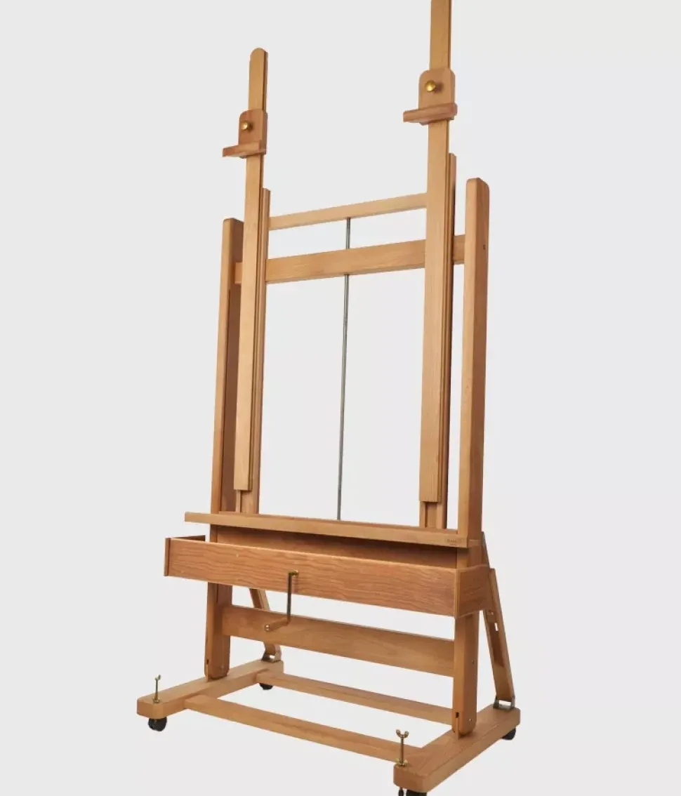 Caballete Estudio Mabef 02 doble barra manivela