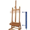 Caballete Estudio Mabef M/04 con manivela
