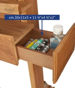 Caballete Estudio Mabef M/04 con manivela