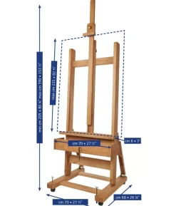 Caballete Estudio Mabef M/04 con manivela