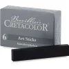 Caja 6 barras de Nero blando XL Cretacolor