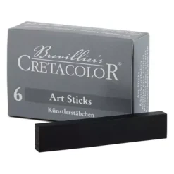 Caja 6 barras de Nero extra blando XL Cretacolor