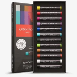Caja 12 barras Pastel Neoart 6901 Caran d'Ache