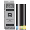 Caja 8 carboncillos surtidos Nitram 5mm