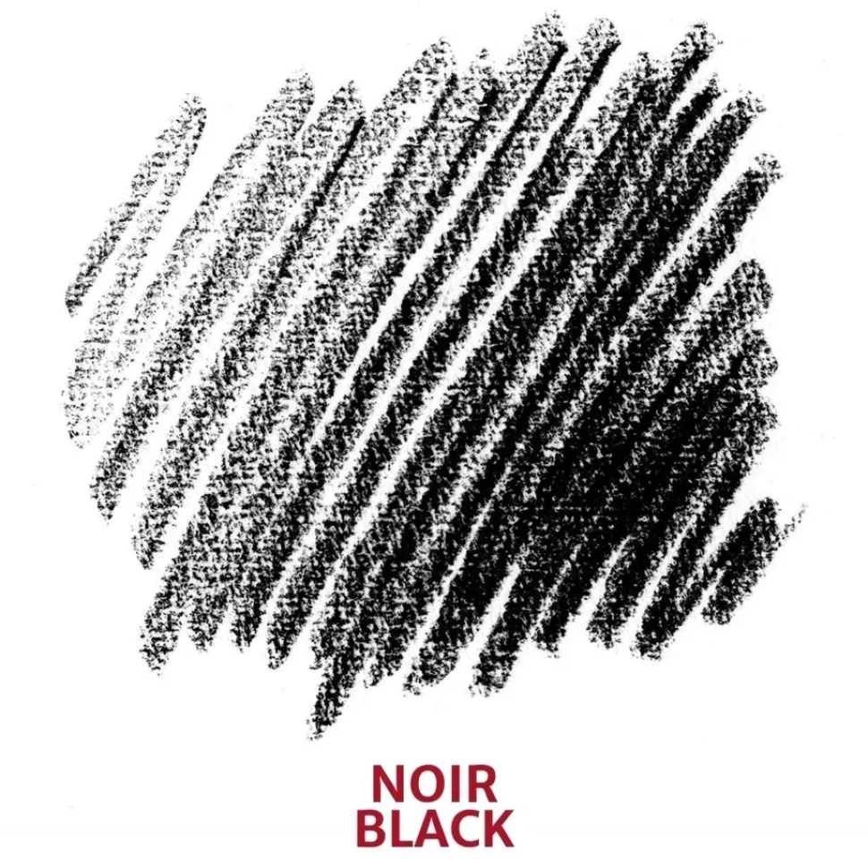 Caja 12 Carrés Negro 2B Conté à Paris