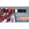 Caja 8 cretas de colores grandes Cretacolor