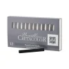Caja 12 cretas negro extra blando Carré Cretacolor