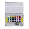 Caja 24 godets acuarela y 2 pinceles depósito Artist Pocketbox Alex Bog