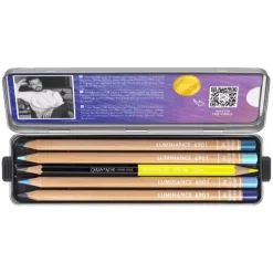 Caja 8 lápices Luminance 6901 Edición Especial Oliver Jeffers Caran D'Ache