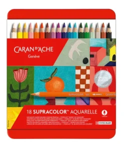 Caja 18 lápices Supracolor Aquarelle Caran d'Ache