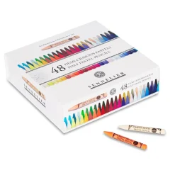 Caja 48 medias minas lápiz pastel surtidos Sennelier