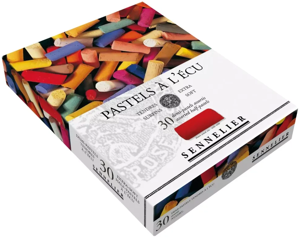 Caja 30 medios pasteles Sennelier