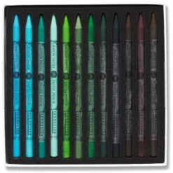 Caja 48 minas lápiz pastel surtidos Sennelier