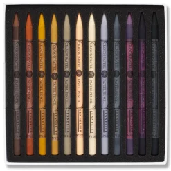 Caja 48 minas lápiz pastel surtidos Sennelier