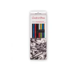 Caja 12 pastel y carrés Conté à Paris