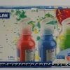 Caja 6 Temperas liquidas Milan 125ml + pincel + pocillos