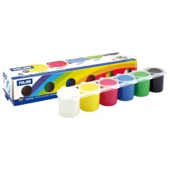 Caja 6 Témperas Milan 25ml