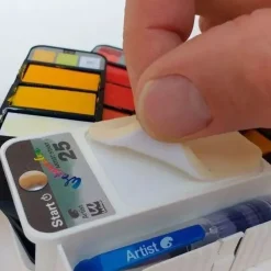 Caja Abanico de 42 Acuarelas Profesionales Roymart Alex Bog