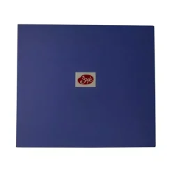 Caja azul de madera de 48 godets acuarelas White Nights