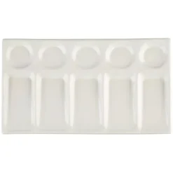 Caja azul de madera de 48 godets acuarelas White Nights