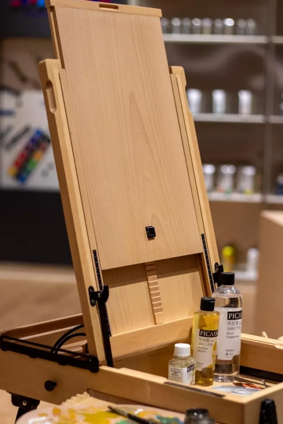Caja caballete Deluxe Natural Phoenix