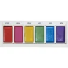 Caja de 6 acuarelas Gem Colors Kuretake Gansai Tambi