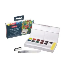 Caja de 12 acuarelas Inktense 2 Derwent