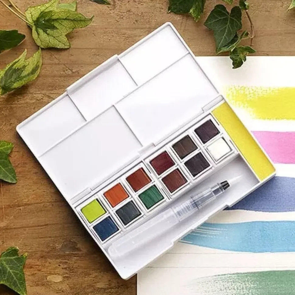 Caja de 12 acuarelas Inktense 2 Derwent