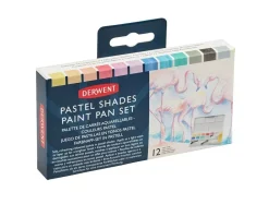 Caja de 12 Acuarelas Pastel Derwent