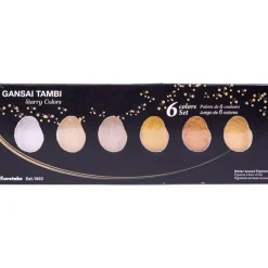Caja de 6 acuarelas Starry Colors Kuretake Gansai Tambi