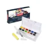 Caja de 12 acuarelas Travel Derwent