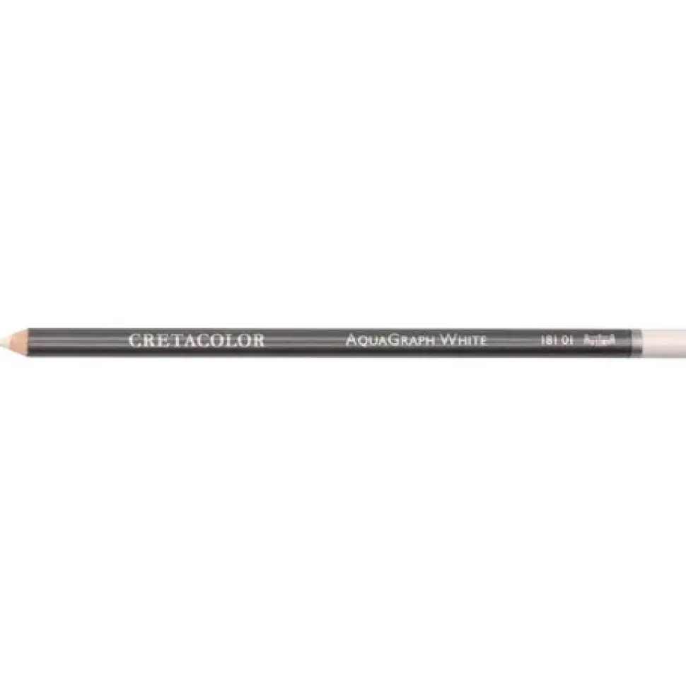 Caja de 3 Lápices Grafito Acuarelable Blanco Aquagraph 181 01 Cretacolor