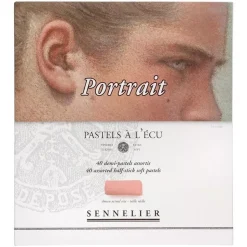 Caja de 40 medios pasteles Retrato Sennelier