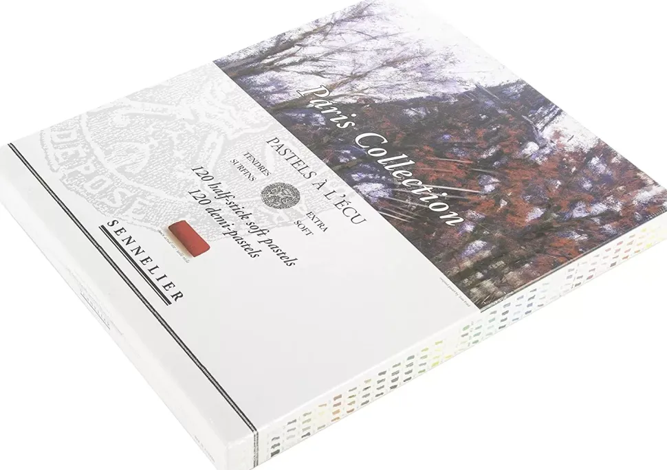 Caja de 120 Medios Pasteles Colección Paris Sennelier
