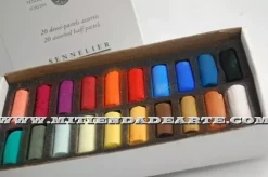 Caja de 20 medios-pastel de Sennelier