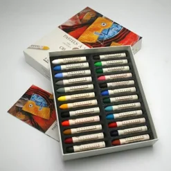 Caja de 24 Pasteles al Óleo Colores Básicos Sennelier