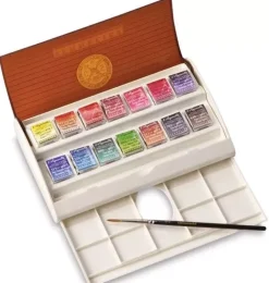 Caja de acuarela 14 medias pastillas Sennelier