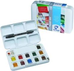 Caja de acuarela 12 pastillas Van Gogh