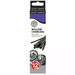 Caja de carboncillos Willow Daler-Rowney 12 unidades