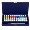 Caja de madera 12 acuarelas White Nights 10ml