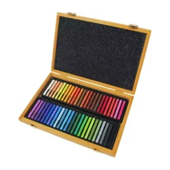 Caja de madera 48 Carrés de colores Conté à Paris