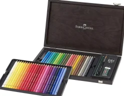 Caja de Madera 48 Lápices Acuarelables Albrecht Dürer Faber-Castell