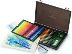 Caja de Madera 48 Lápices Acuarelables Albrecht Dürer Faber-Castell