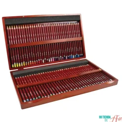 Caja de madera 72 lápices Pastel Derwent