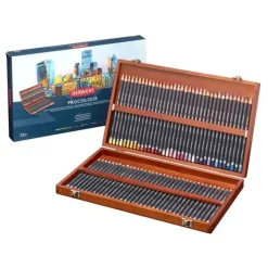 Caja de madera 72 lápices Procolour Derwent