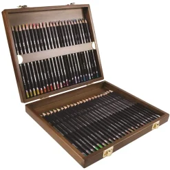 Caja de madera 48 lápices Studio Derwent