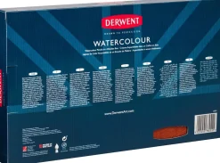 Caja de madera 72 lápices Watercolour Derwent