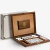 Caja de madera 18 medios godets y accesorios Retro Horadam Schmincke