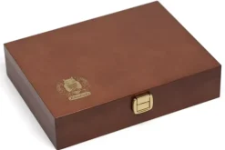 Caja de madera 48 medios godets de acuarela Horadam Schmincke
