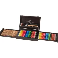 Caja de Madera 125 piezas Art & Graphic Albrecht Dürer Pitt Pastel Pitt Monochrome Faber-Castell